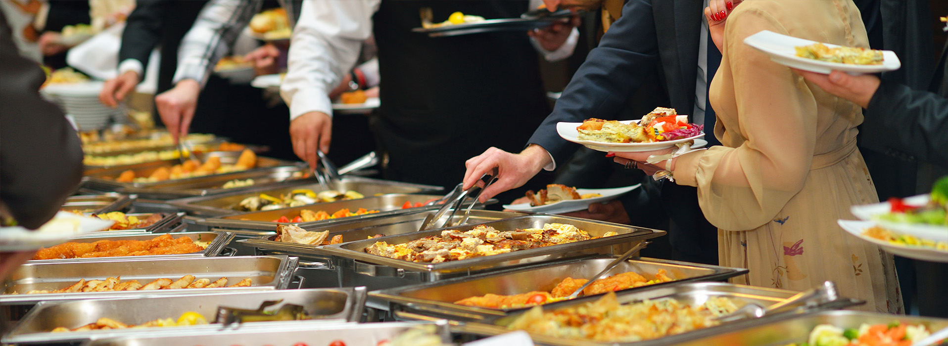 Professional Event Catering Setup